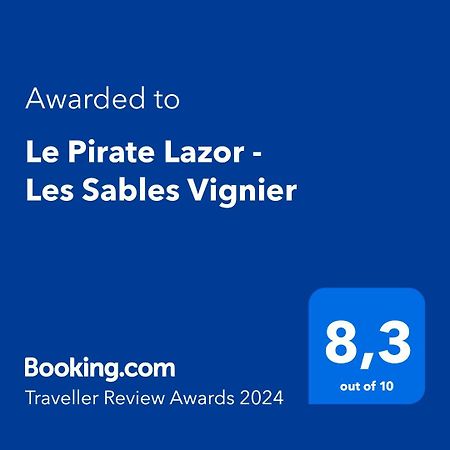Вилла Le Pirate Lazor - Les Sables Vignier Экстерьер фото